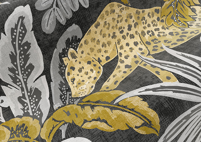 Leopard, Gilded - Made to Measure Curtain - Image 4